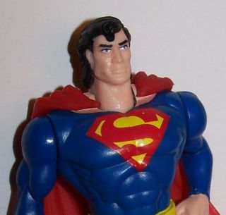 Vintage 1995 Superman Man Of Steel Power Flight Action Figure By Kenner