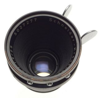 ARRIFLEX Schneider Xenon 1:1.  5/25 fast prime ARRI lens wide angle f=25mm 11