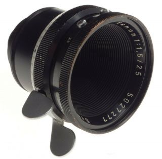 Arriflex Schneider Xenon 1:1.  5/25 Fast Prime Arri Lens Wide Angle F=25mm