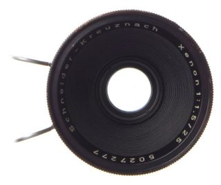 ARRIFLEX Schneider Xenon 1:1.  5/25 fast prime ARRI lens wide angle f=25mm 3