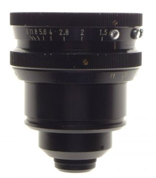 ARRIFLEX Schneider Xenon 1:1.  5/25 fast prime ARRI lens wide angle f=25mm 6