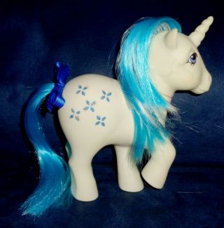 Rose: My Little Pony Vintage Unicorn Majesty 3 Glittery Symbols G1