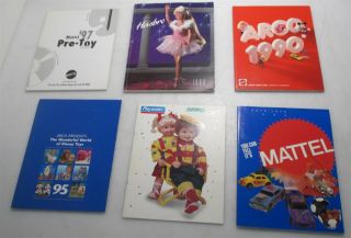 Vintage 1980s & 90s Toy Catalogs X6: Mattell,  Playmates,  Arco,  Hasbro