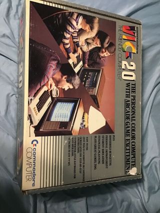 Commodore Vic 20 Computer Complete With Some Games