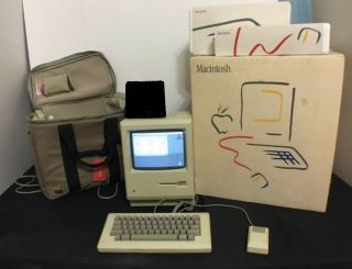 1 Macintosh Apple 128k Computer & 1 Mactinosh 512k Computer W/free