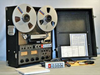 Ampex Atr 700 With Transport Case And Plug And Play Accessory Kit