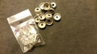 16 Vintage Slingerland Metal Snare Drum Cup Washers And Mounting Bolts