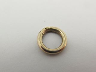 Vintage 9k 9ct 375 Gold Ring Clasp 3