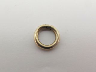 Vintage 9k 9ct 375 Gold Ring Clasp 4