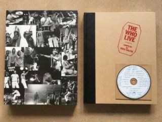 The Who Live Genesis Publications Signed Collector Book Ross Halfin P Townshend