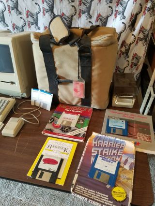Apple Macintosh Plus Computer,  Bag,  Keyboard,  Mouse,  Printer,  Software,  Manuals 4