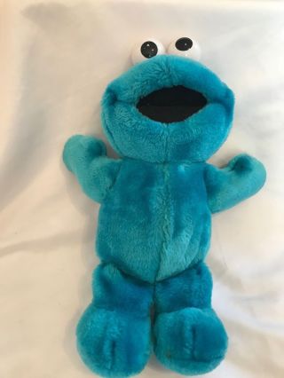 Sesame Street Shaking Cookie Monster Tyco 1996 Vintage Plush Toy (a036)