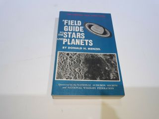 Vtg 1964 Peterson Field Guide To The Stars And Planets Book By Donald H Menzel