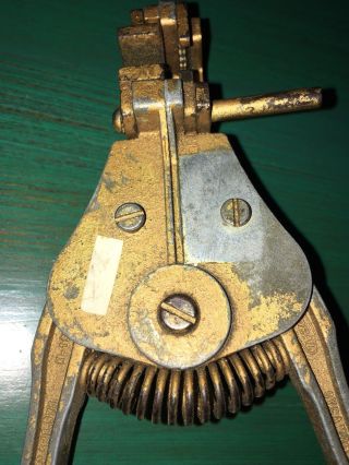 Vintage Ideal Stripmaster Wire Stripper Tool,  Pat No.  2,  523,  936 Model K - 1853 5