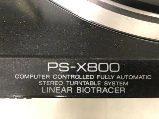 PSX 800 Sony Turntable 2