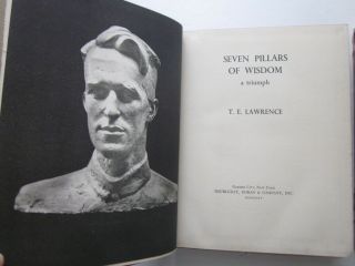 Seven Pillars of Wisdom by TE Lawrence 1935 Limited American Edition Numbered 4