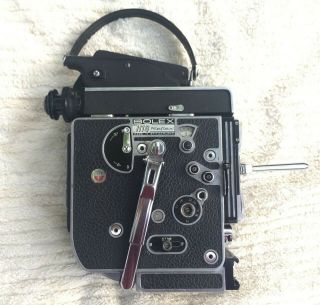 Bolex H16 Rex 5 16mm Camera Body Paillard Film Movie Camera - W/service History
