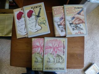 Ian Fleming James Bond First Edition Library complete 14 volumes 9