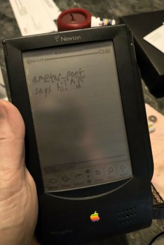 Apple Newton Messagepad 100 Complete Collector ' s 3