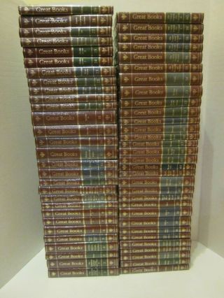 Britannica Great Books Of The Western World Complete 60 Vol.  Set 2nd Edition