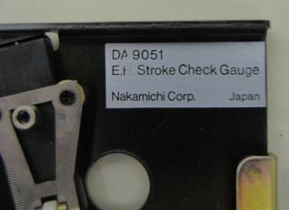 NAKAMICHI DA9051 E.  H.  STROKE CHECK GAUGE 3