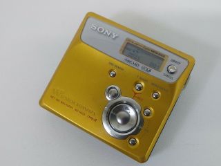 Vintage Sony MZ - N505 Portable Minidisc Recorder/Player w/Cassette 2