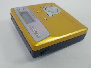 Vintage Sony MZ - N505 Portable Minidisc Recorder/Player w/Cassette 5
