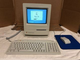 Apple Macintosh Classic II - RECAPPED LOGIC BOARD & ANALOG BOARD - 3 gb HD. 2