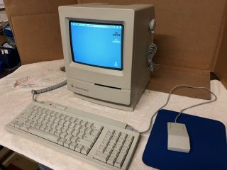 Apple Macintosh Classic II - RECAPPED LOGIC BOARD & ANALOG BOARD - 3 gb HD. 3