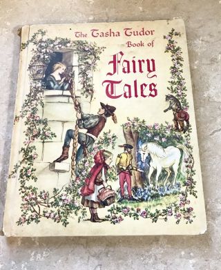 The Tasha Tudor Book Of Fairy Tales Vintage 1961 Platt & Munk Publishers Ny