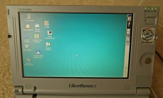 Toshiba Libretto 100CT mini laptop computer 2