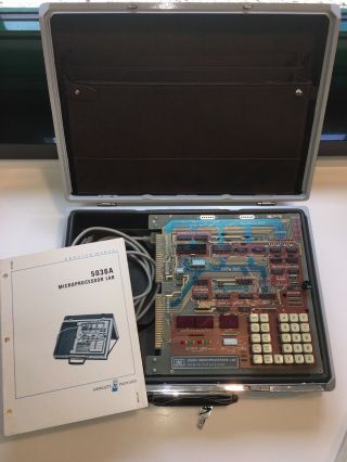 Hewlett Packard 5036a Up Lab - In - A - Suitcase W/ Documentation,  Circa 1979