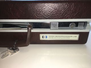 Hewlett Packard 5036A uP Lab - In - A - Suitcase w/ Documentation,  Circa 1979 4