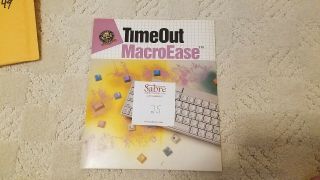 Vintage Apple Ii Beagle Bros Brothers Timeout Macroease Software Floppy Disk 49