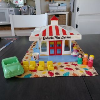 Vintage Kentucky Fried Chicken Playset Child Guidance Toy