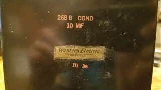 1930 ' S? Western Electric Copper Oxide Rectifier,  2 - 348 Transformers & Condenser 5