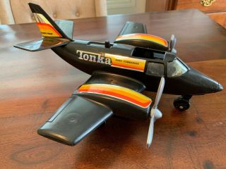 Vintage Tonka 1979 Hand Commander Turbo Prop Airplane Toy Landing Gear 2