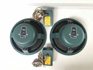 Altec Lansing 601 - 8d Duplex Speakers With N - 3000 - E Dividing Networks Scarce
