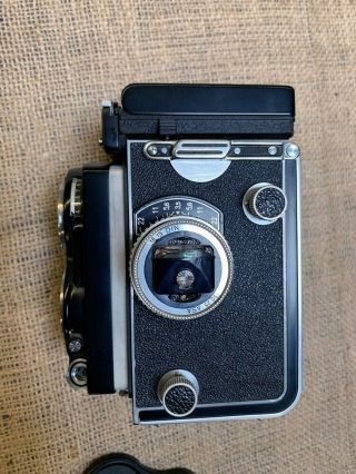 Rolleiflex 3.  5 B MX - EVS 6x6 TLR Camera w Zeiss Tessar 1:3.  5 f=75mm Lens, 7