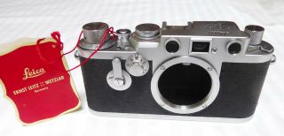 Leica Leitz 3f Iiif Camera 796698 From 1955 Meat 6month Warrant