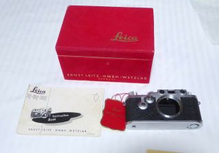 Leica Leitz 3F IIIF Camera 796698 from 1955 Meat 6Month warrant 7