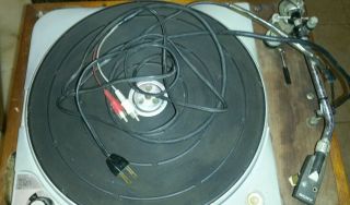 Thorens TD 124 MII record player Turntable - AS - IS - NON Complete.  w base 12