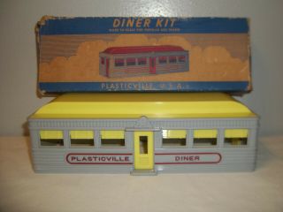 Vintage Bachmann O - S Scale Plasticville Usa Diner Kit De - 7 Yellow