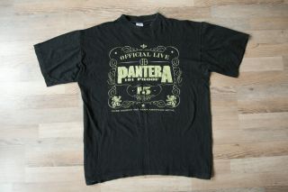 Pantera Vintage 101 Proof 1997 Official Live Tour T Shirt Vtg Metal Tee Xl