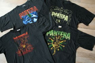 Pantera vintage 101 proof 1997 official live tour T Shirt vtg metal tee xl 6
