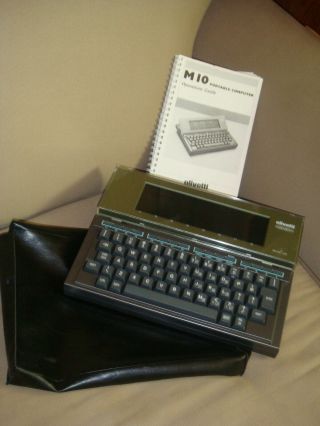 Rare Olivetti M10 Early Personal Laptop Computer Computer M10 | &
