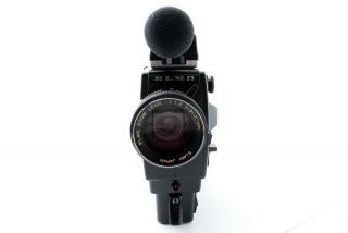 Extra rare Near ELMO 8 SOUND 350SL Zoom Lens 9 - 27 F1.  2 Macro from JP 4