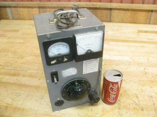 Vintage Property Of Muntz Tv Inc Radio Test Equipment Electric Meter