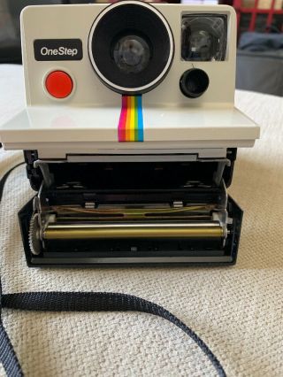 Vintage - One Step Polaroid Land Camera (Rainbow Stripe) SX - 70 2
