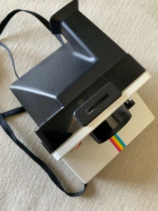Vintage - One Step Polaroid Land Camera (Rainbow Stripe) SX - 70 3